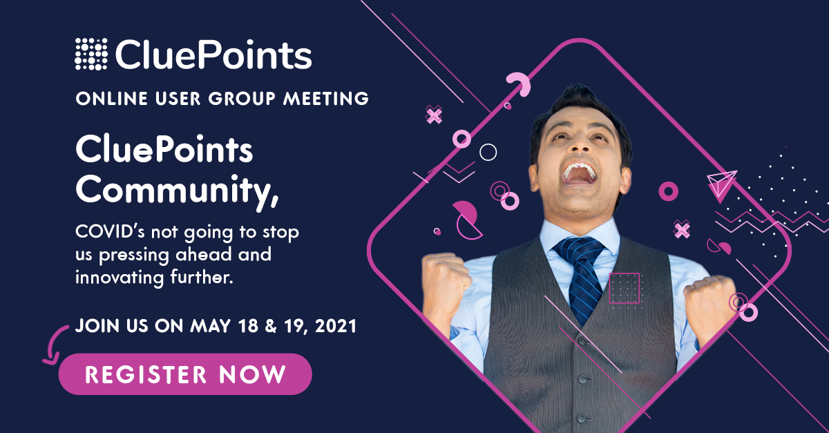 CluePoints User Group Meeting Promotion Banner